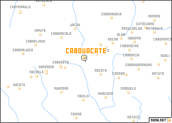 map of Cabo Uacate