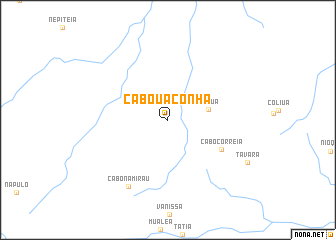 map of Cabo Uaconha