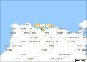 map of Cabo Verde