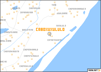 map of Cabo Xuxululo