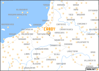 map of Caboy