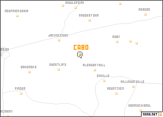 map of Cabo