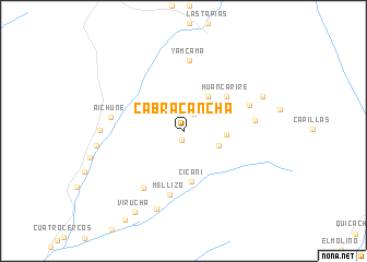 map of Cabracancha