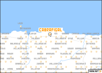 map of Cabrafigal