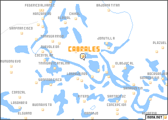 map of Cabrales