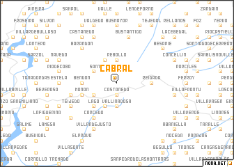 map of Cabral