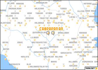 map of Cabraran