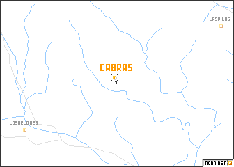 map of Cabras