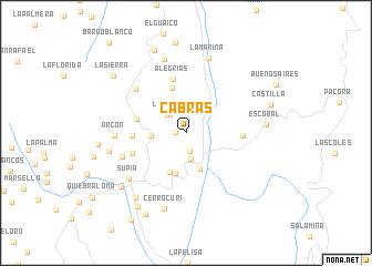 map of Cabras