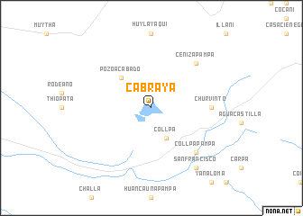 map of Cabraya