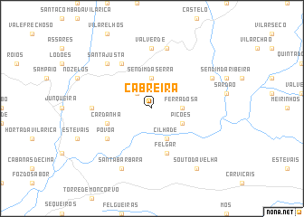 map of Cabreira