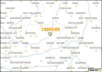 map of Cabreira