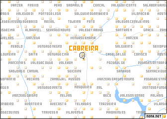 map of Cabreira