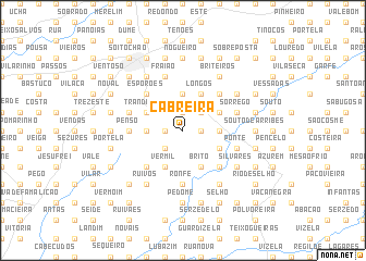 map of Cabreira