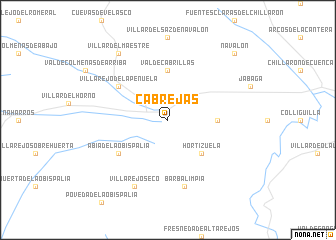 map of Cabrejas