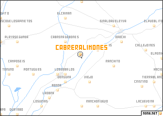 map of Cabrera Limones