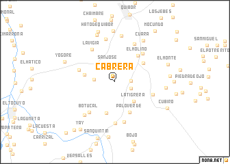 map of Cabrera