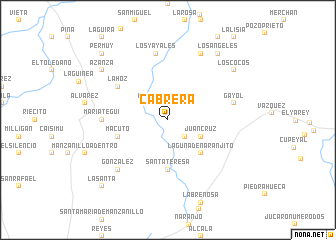 map of Cabrera