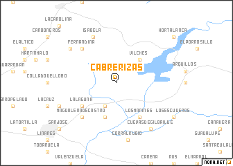 map of Cabrerizas