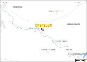 map of Cabreúva