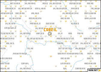 map of Cabril