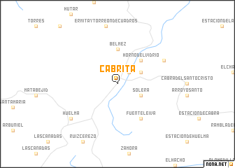 map of Cabrita