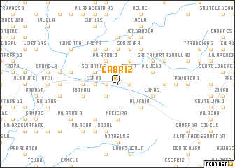 map of Cabriz