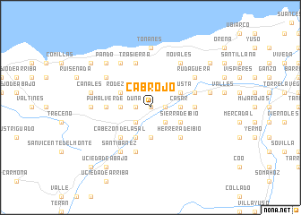 map of Cabrojo