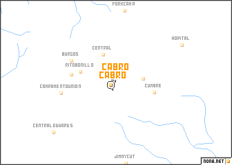 map of Cabro