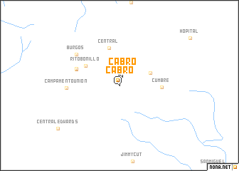 map of Cabro