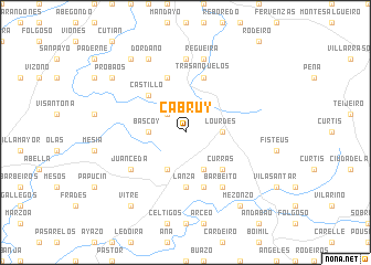 map of Cabruy