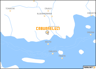 map of Cabuamelúzi