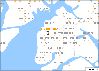 map of Cabubar