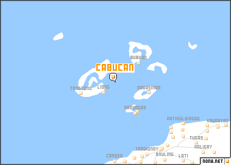 map of Cabucan