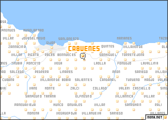 map of Cabueñes