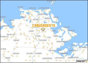 map of Cabugao Este