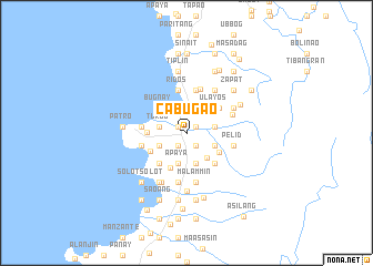 map of Cabugao