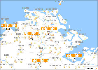 map of Cabugao