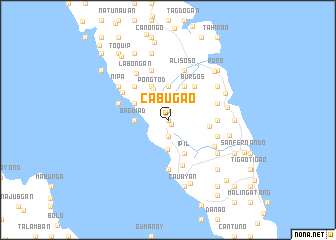 map of Cabugao