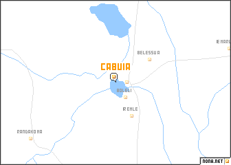 map of Cabuia