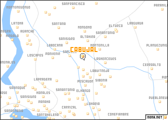 map of Cabujal