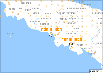 map of Cabulihan