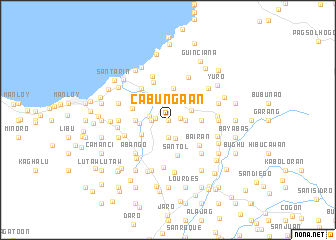 map of Cabungaan