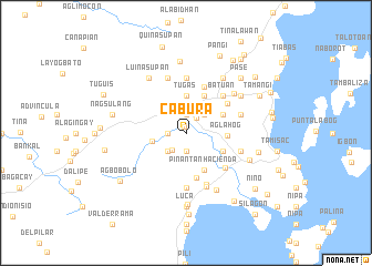 map of Cabura