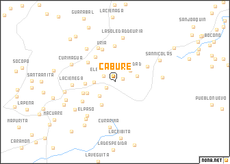 map of Cabure