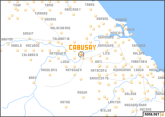 map of Cabusay