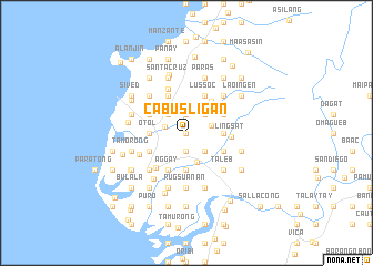 map of Cabusligan