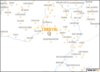 map of Cabuyal