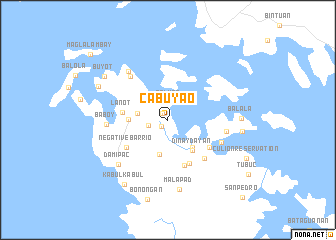 map of Cabuyao