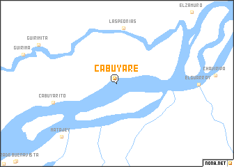 map of Cabuyare